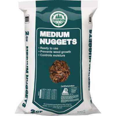 NuLife 2 Cu. Ft. Medium Bark Nuggets