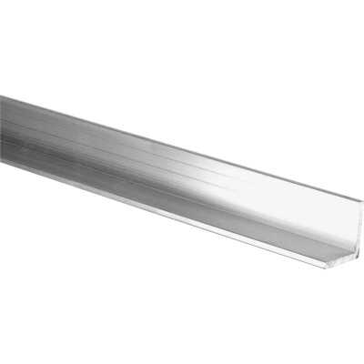 Hillman Steelworks Milled 1-1/4 In. x 4 Ft. Aluminum Solid Angle