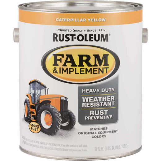 Rust-Oleum 1 Gallon Caterpillar Yellow Gloss Farm & Implement Enamel